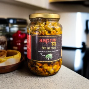 Hari Mirch ka Aachar - Chilli Pickle - 500g